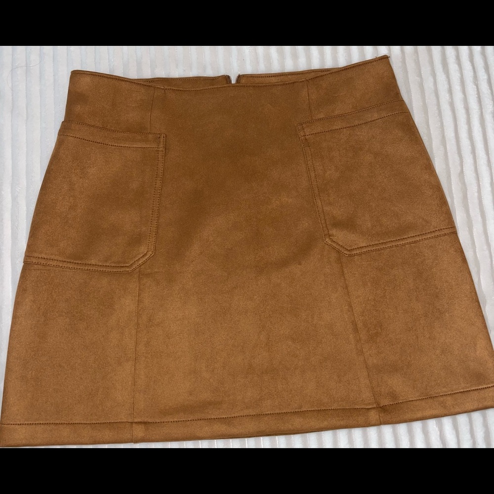 Womans Suede Feeling Skirt